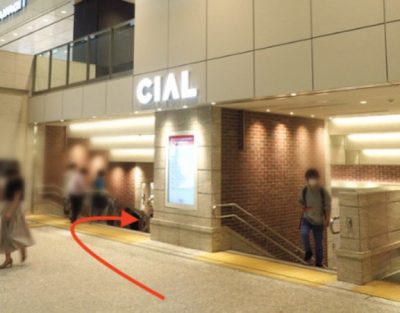 ピラティスK横浜店アクセス③