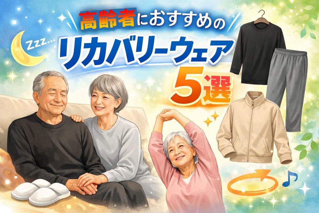 高齢者おすすめリカバリーウェア
