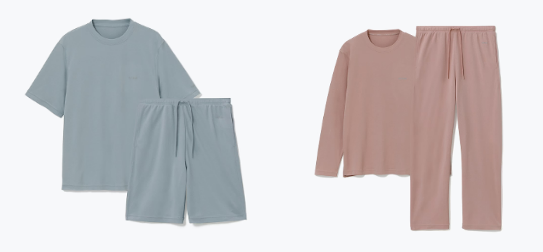 BAKUNE スムース 上下セット半袖・長袖