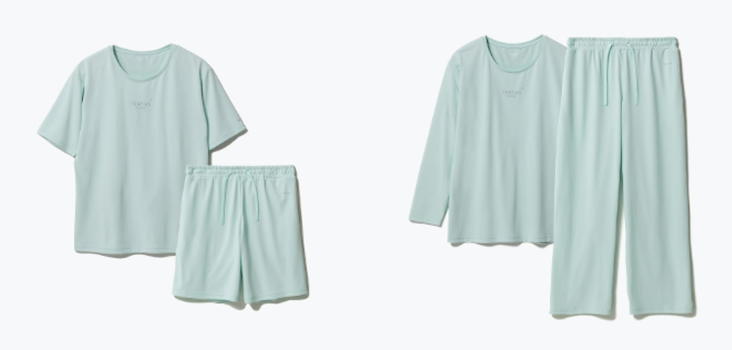 BAKUNE Dry Women's 上下セット-半袖・長袖